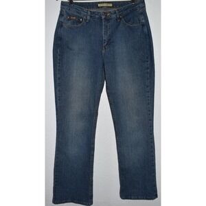 Riders 12 SHORT INSTANTLY SLIMS YOU Jeans Blue Cotton Stretch Denim 5-Pocket VF